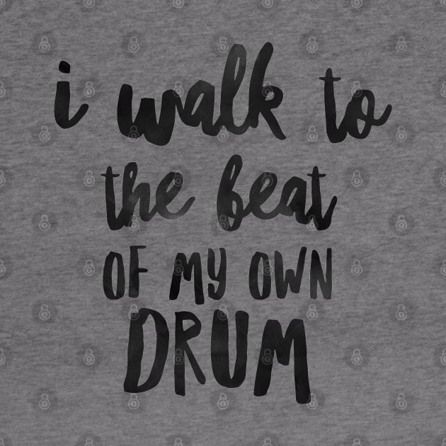 ISFP I Walk to the Beat of My Own Drum by coloringiship